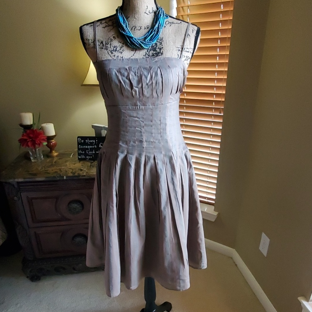 Issac Mizrahi for Target, Brown & Blue Dress, 2